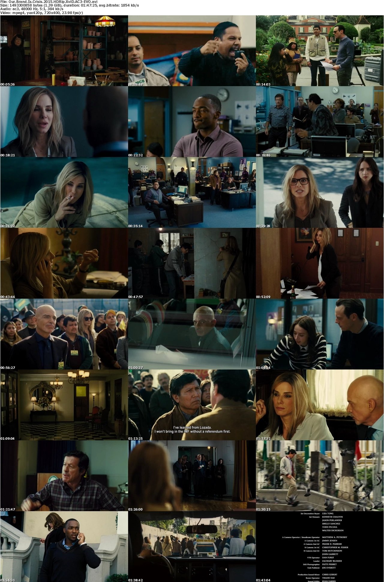 Our Brand Is Crisis 2015 HDRip XviD AC3-EVO