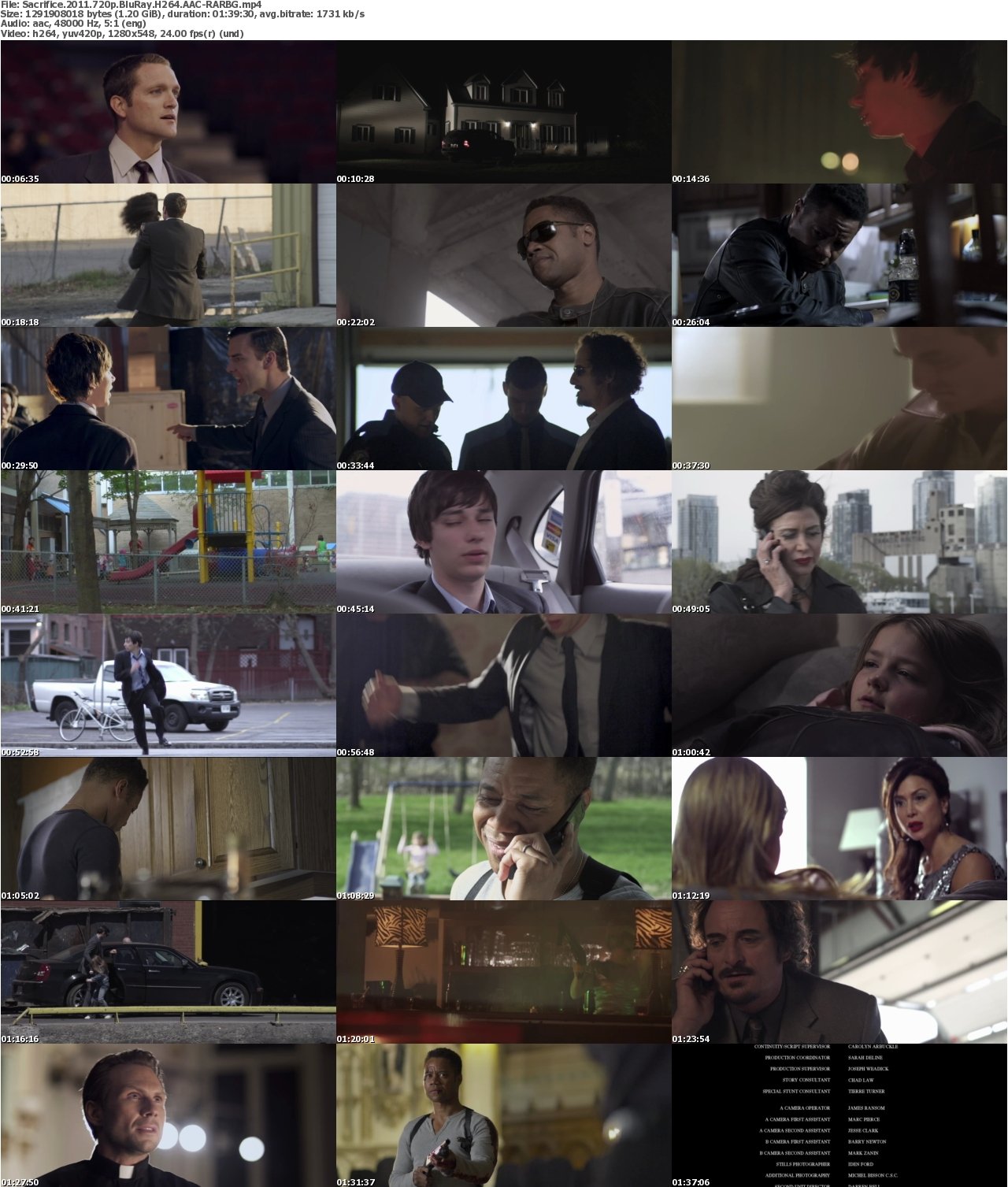 Sacrifice 2011 720p BluRay H264 AAC-RARBG