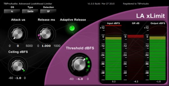 TBProAudio LA xLimit II v1.1.0 32/64 
