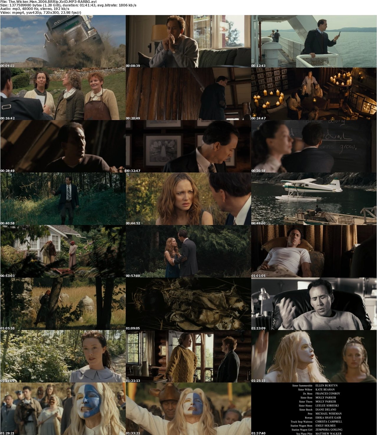 The Wicker Man 2006 BRRip XviD MP3-RARBG