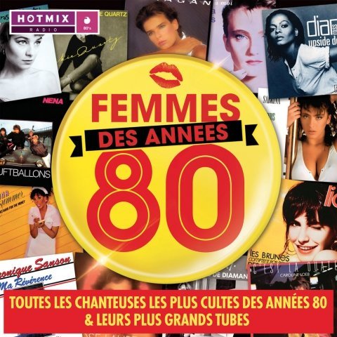 VA - Femmes des années 80 (by Hotmixradio)  (2016)