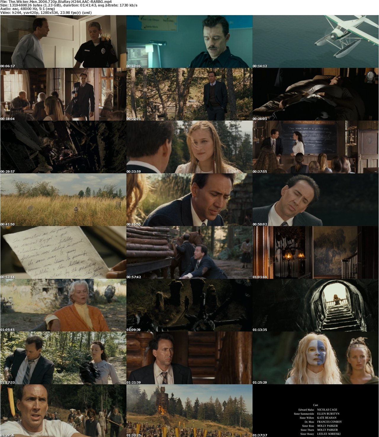 The Wicker Man 2006 720p BluRay H264 AAC-RARBG