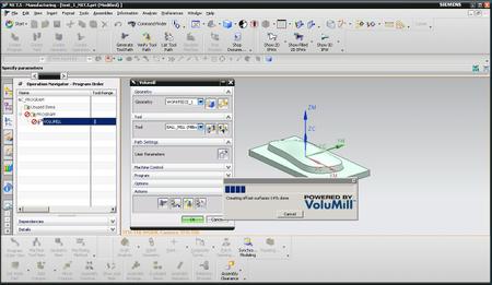 Celeritive Technologies VoluMill 7.2 (NX CAM)