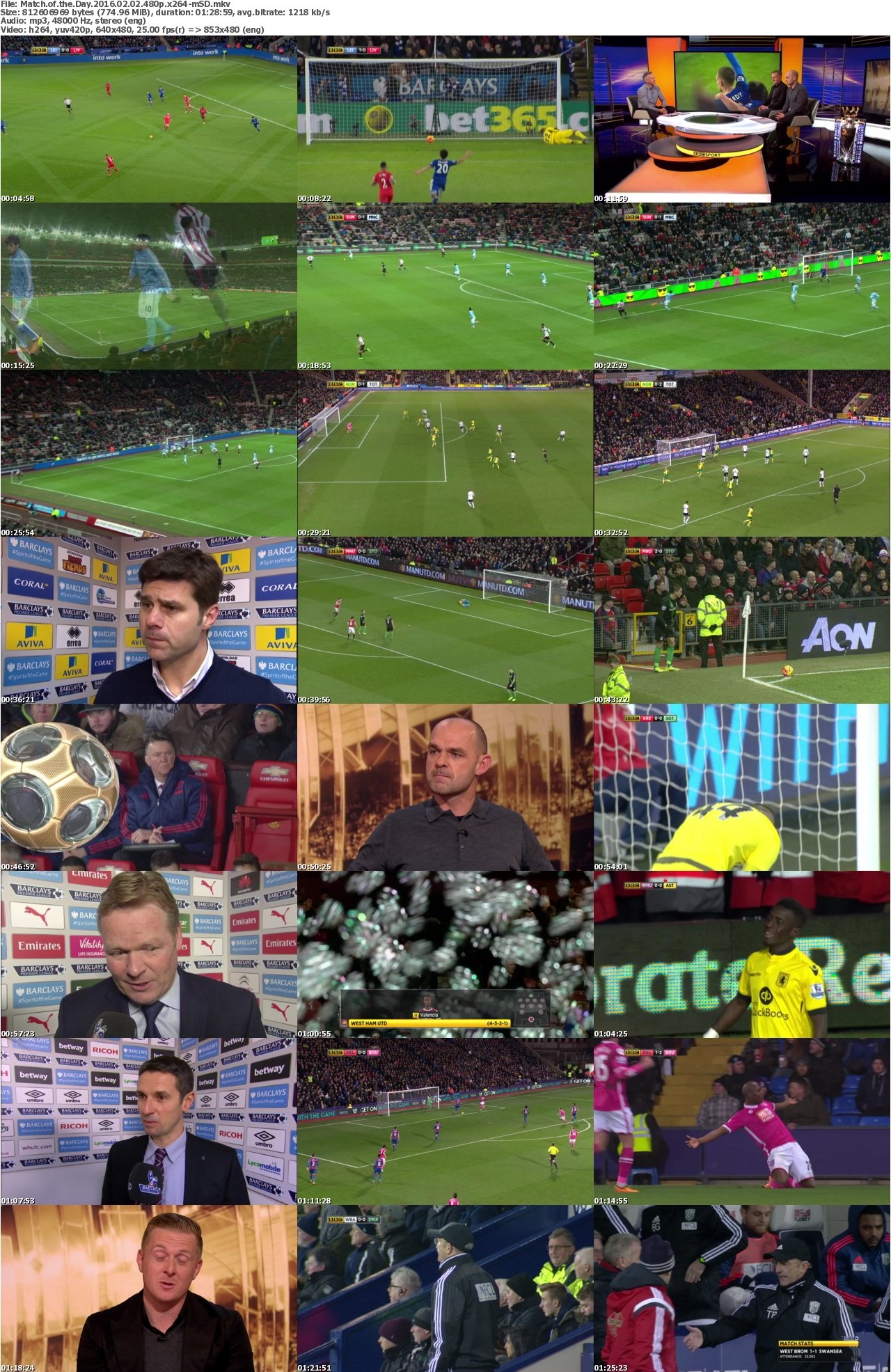 Match of the Day 2016 02 02 480p x264-mSD