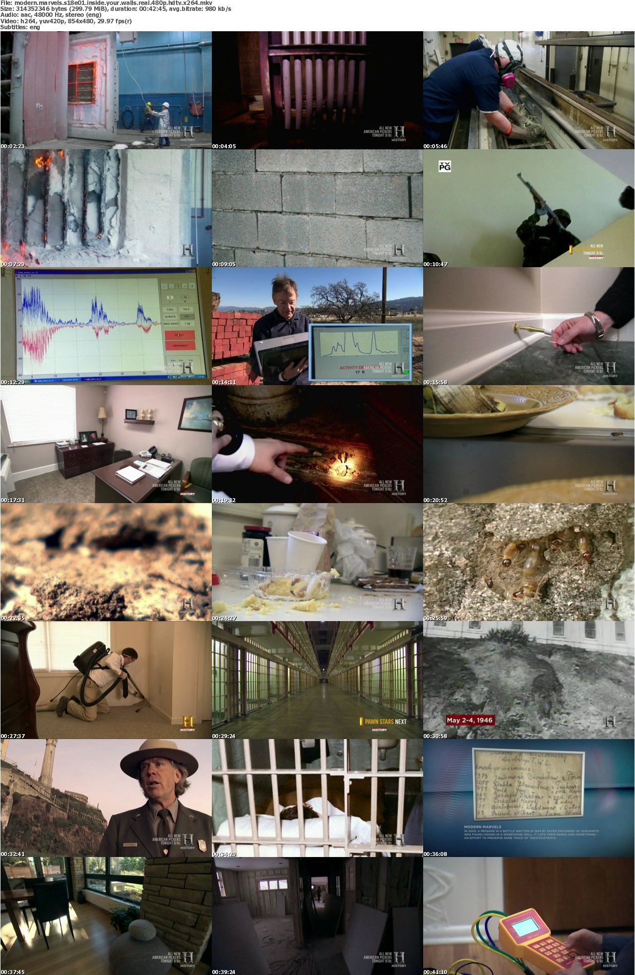 Modern Marvels S18E01 Inside Your Walls REAL 480p HDTV x264