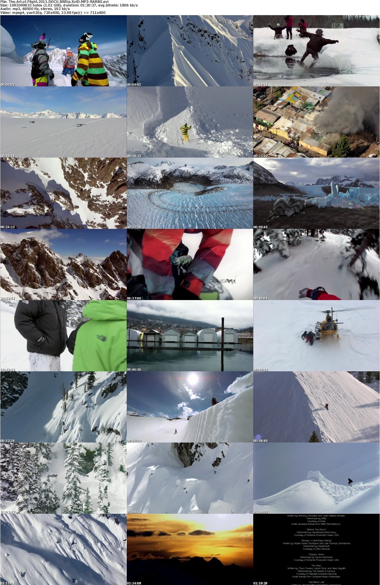 The Art of Flight 2011 DOCU BRRip XviD MP3-RARBG