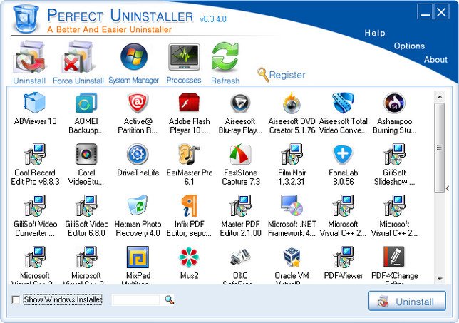 Perfect Uninstaller 6.3.4.0 DC 14.02.2016 + Portable