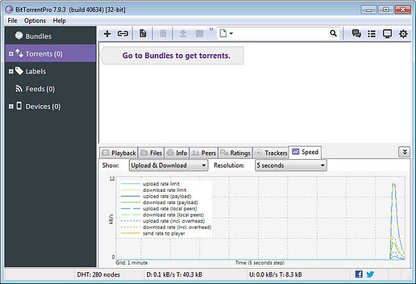 BitTorrent 7.9.5 build 41822