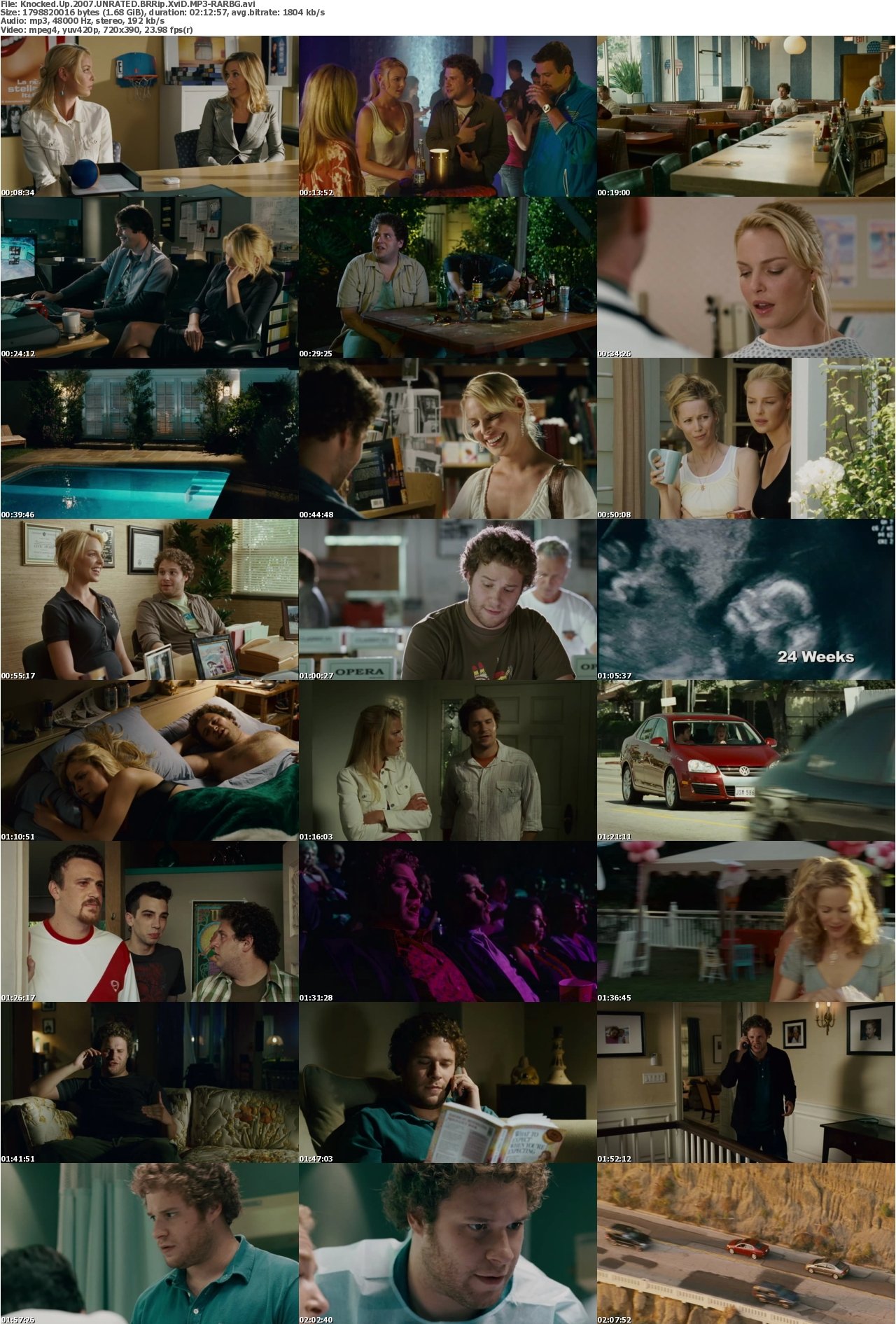 Knocked Up 2007 UNRATED BRRip XviD MP3-RARBG