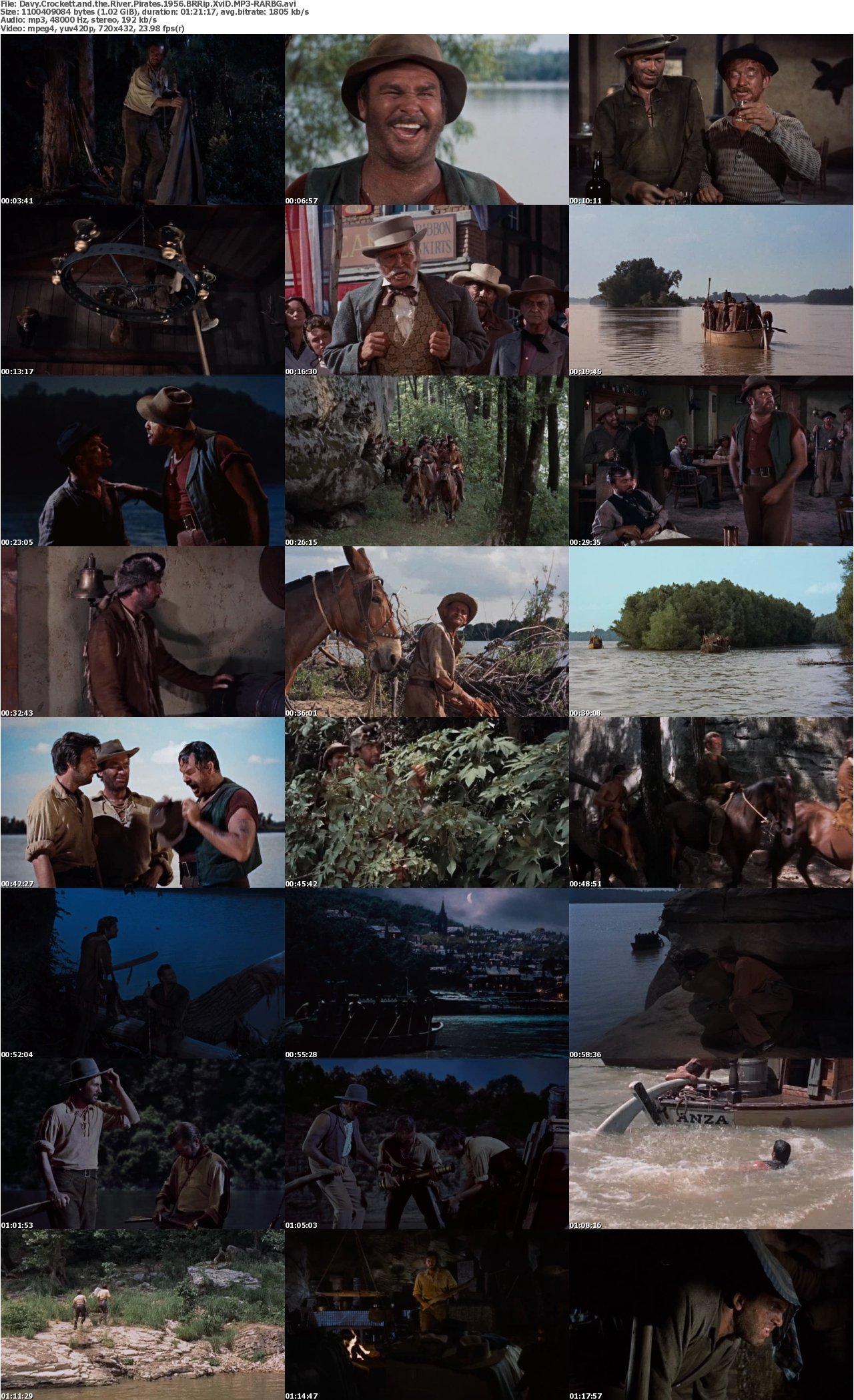 Davy Crockett and the River Pirates 1956 BRRip XviD MP3-RARBG