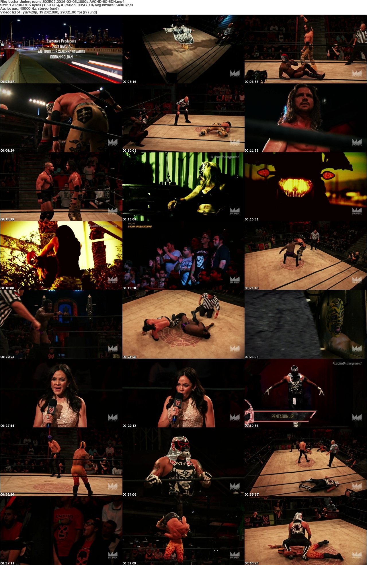 Lucha Underground S02E02 2016-02-03 1080p AVCHD-SC-SDH