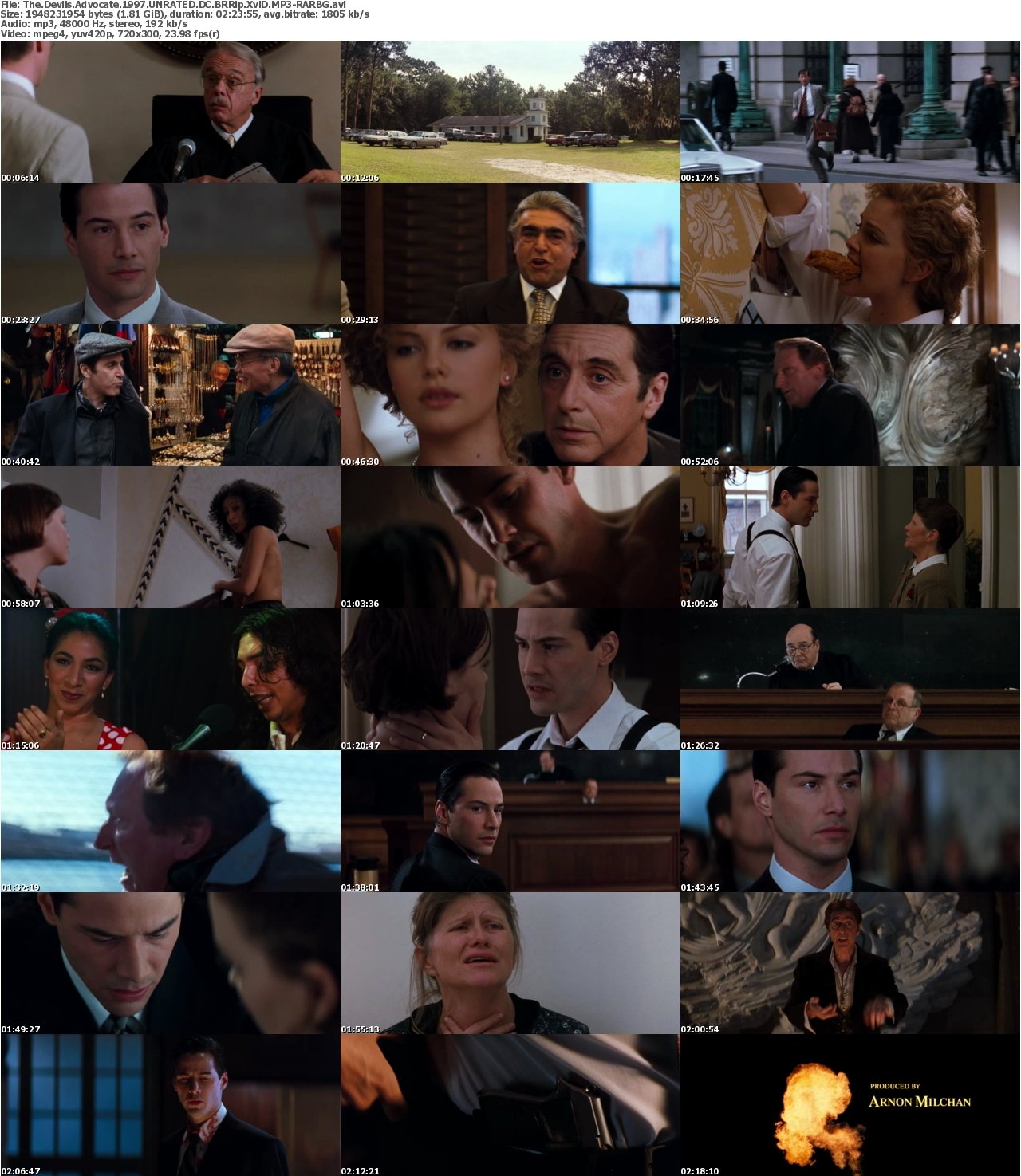 The Devils Advocate 1997 UNRATED DC BRRip XviD MP3-RARBG