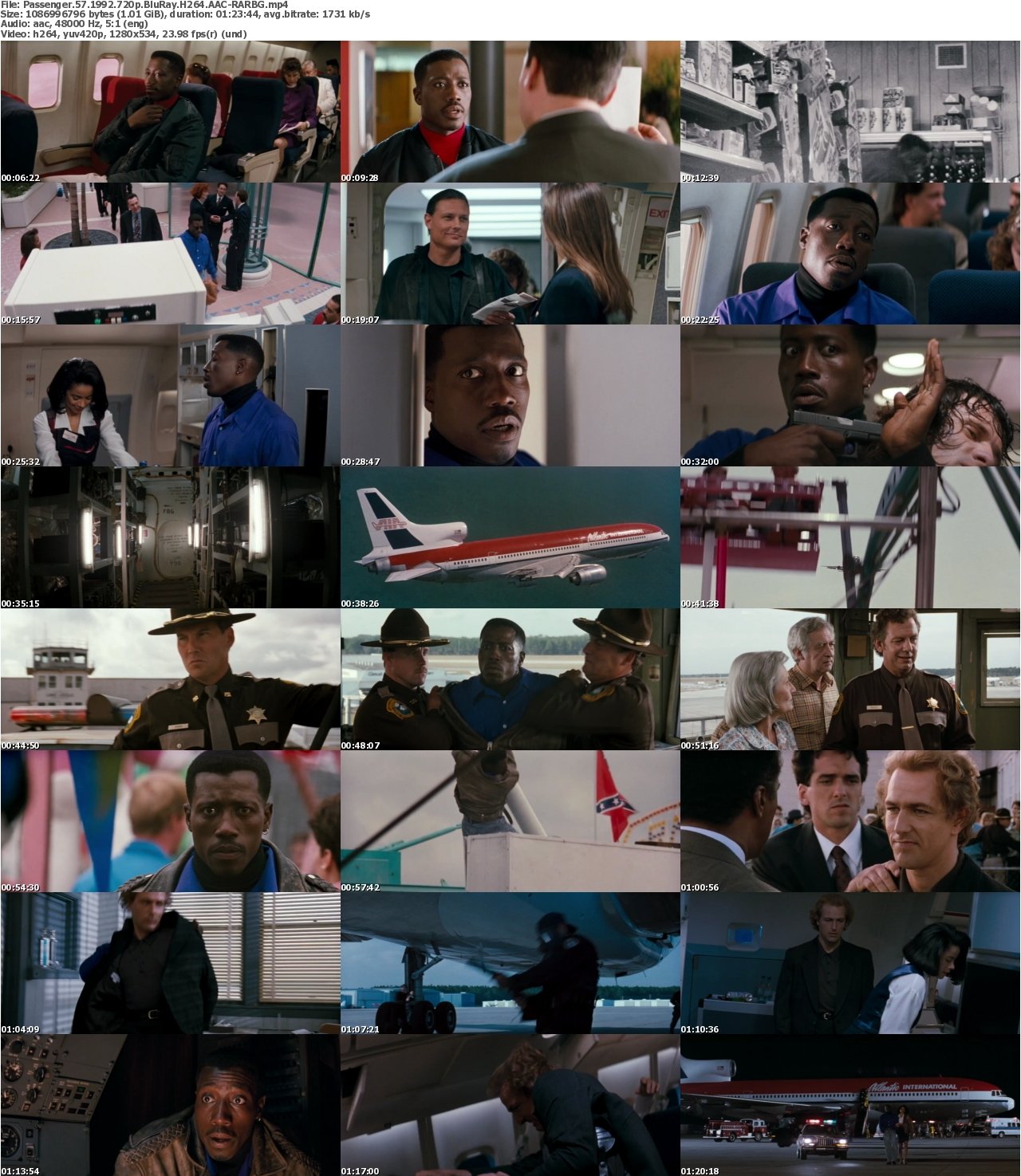 Passenger 57 1992 720p BluRay H264 AAC-RARBG