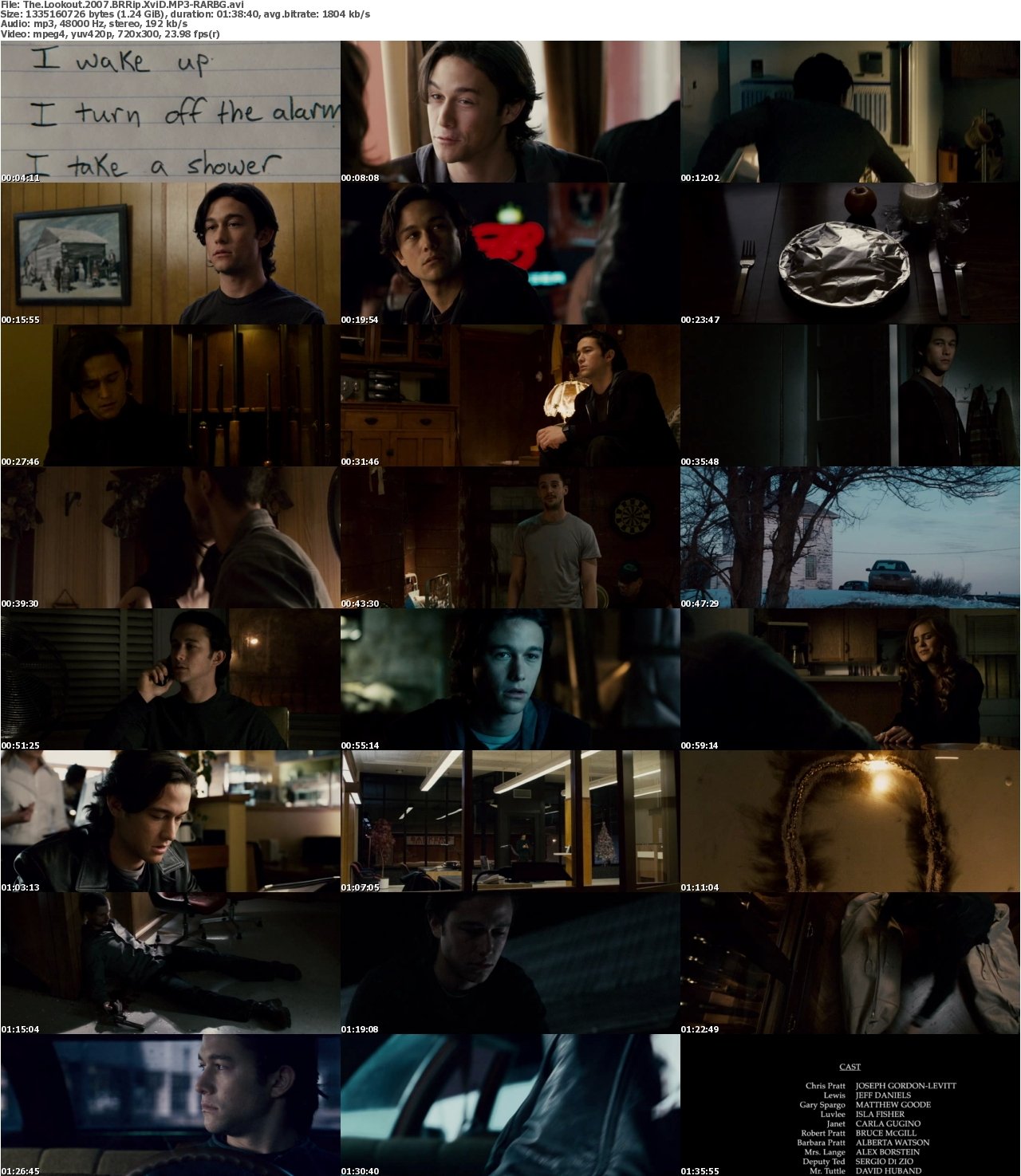 The Lookout 2007 BRRip XviD MP3-RARBG