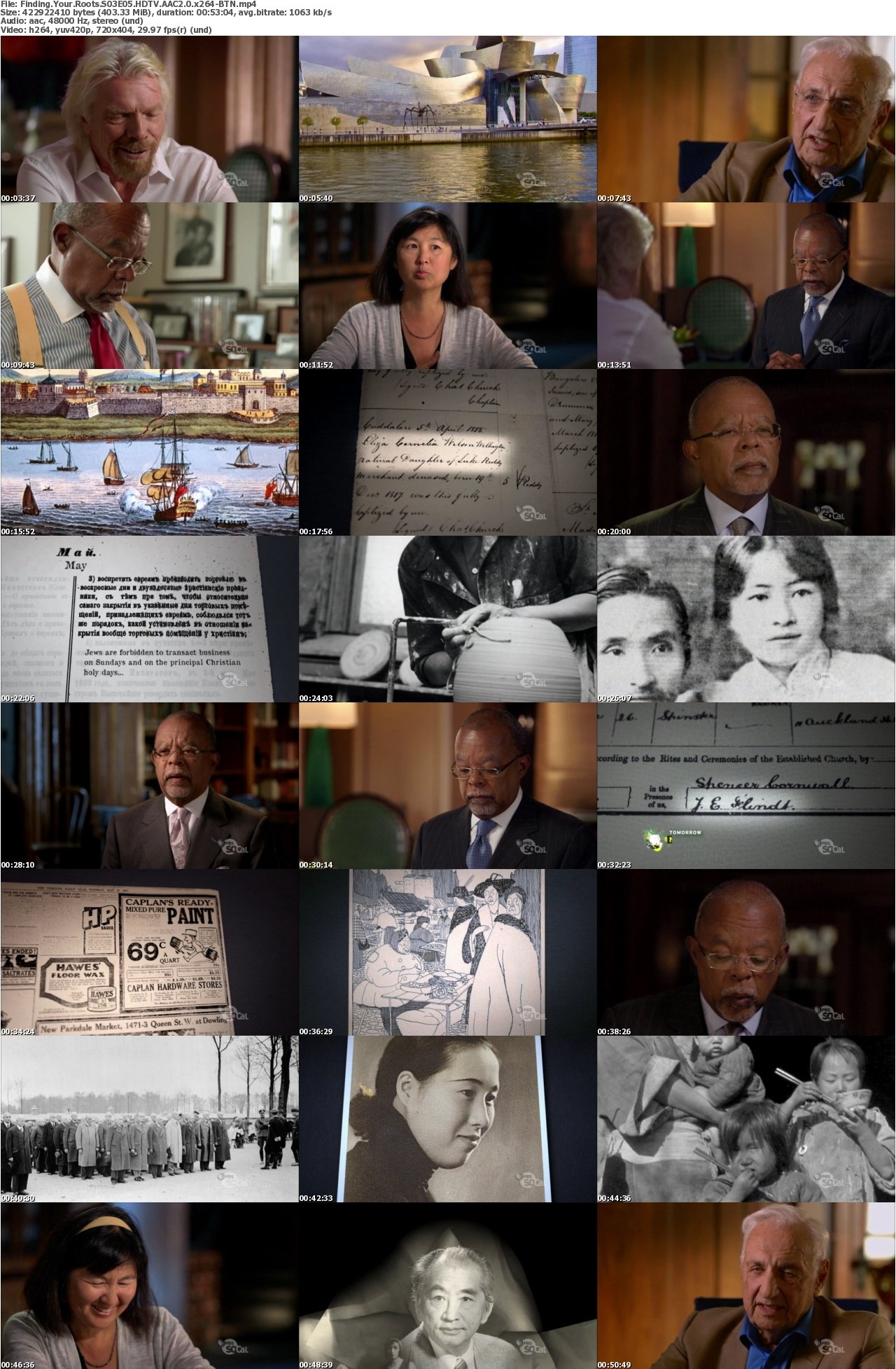 Finding Your Roots S03E05 HDTV AAC2 0 x264-BTN