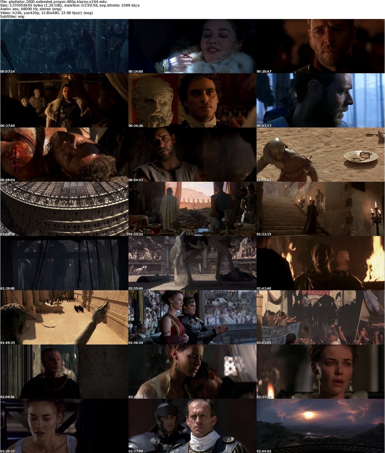 Gladiator 2000 EXTENDED PROPER 480p BluRay x264