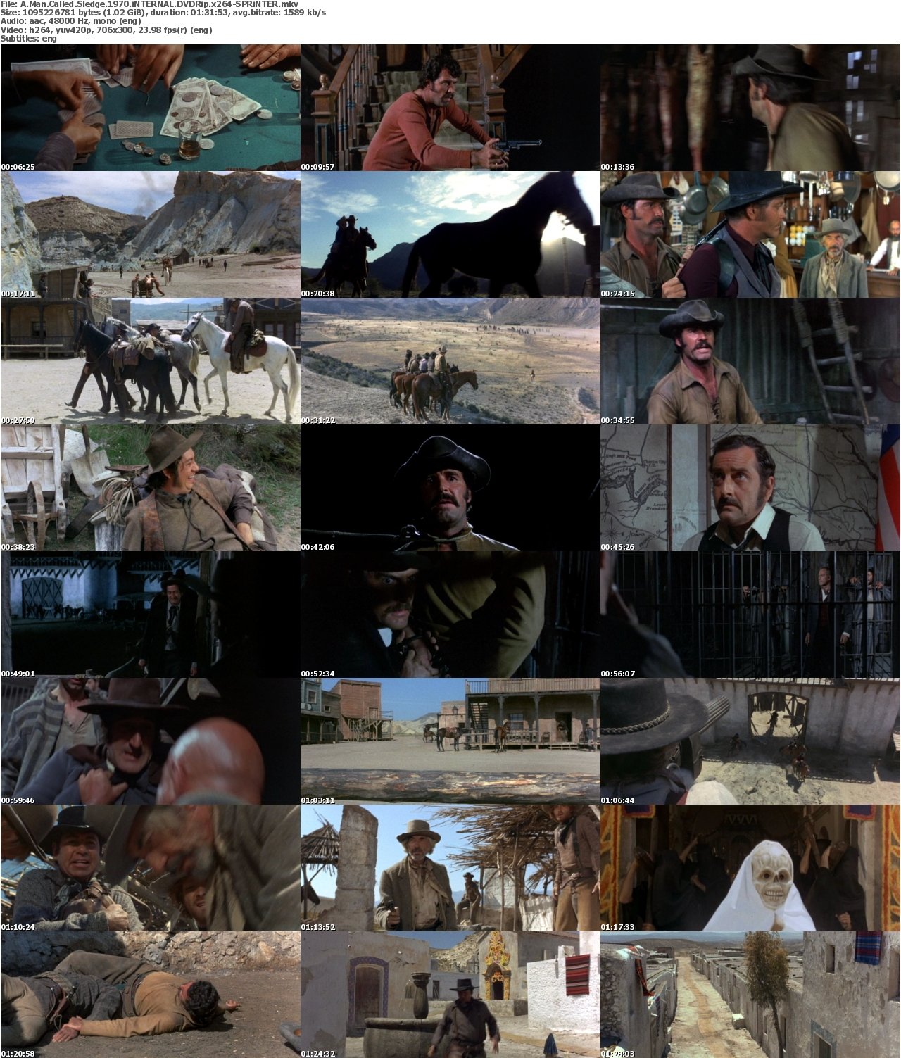 A Man Called Sledge 1970 iNTERNAL DVDRip x264-SPRiNTER