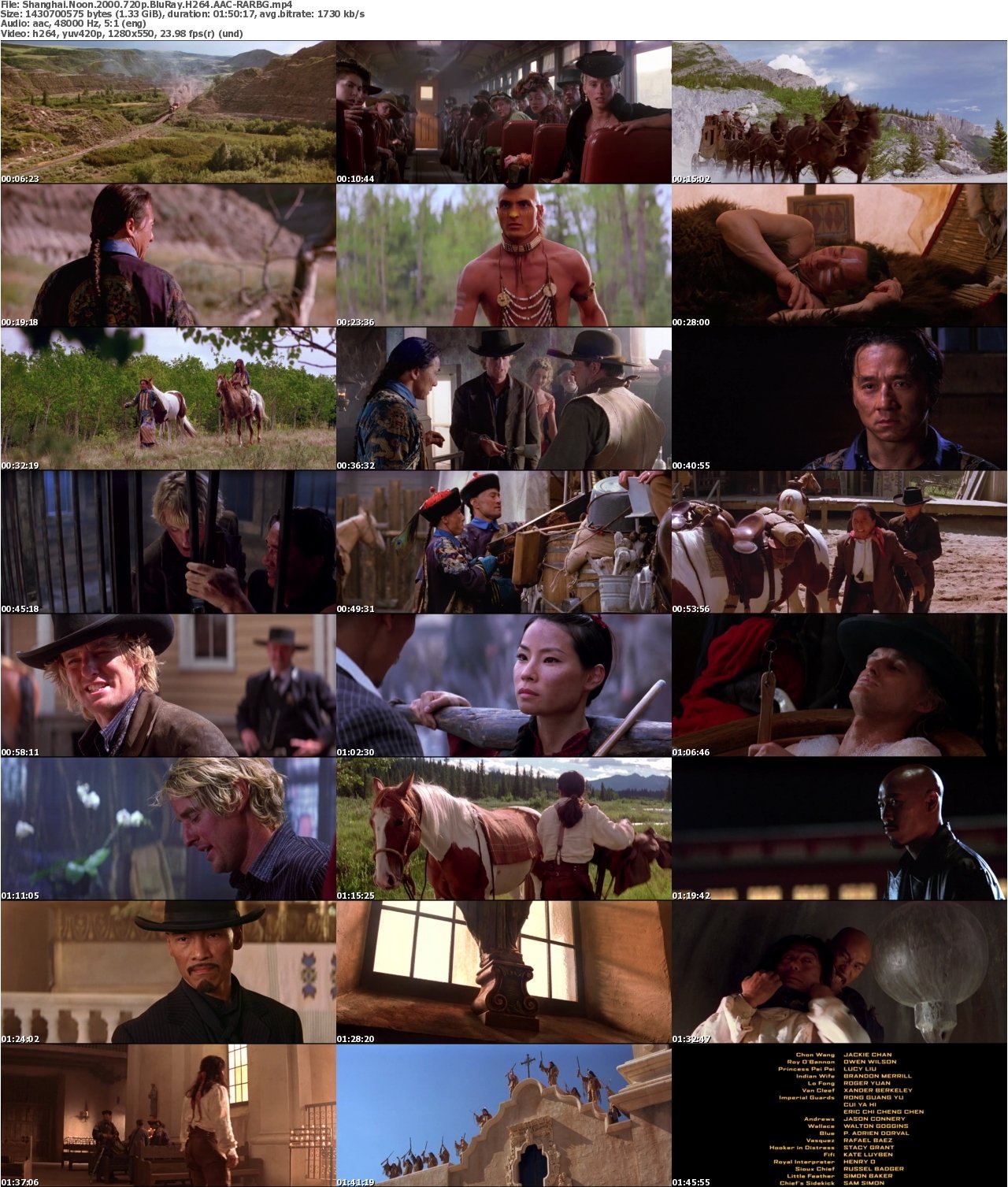 Shanghai Noon 2000 720p BluRay H264 AAC-RARBG