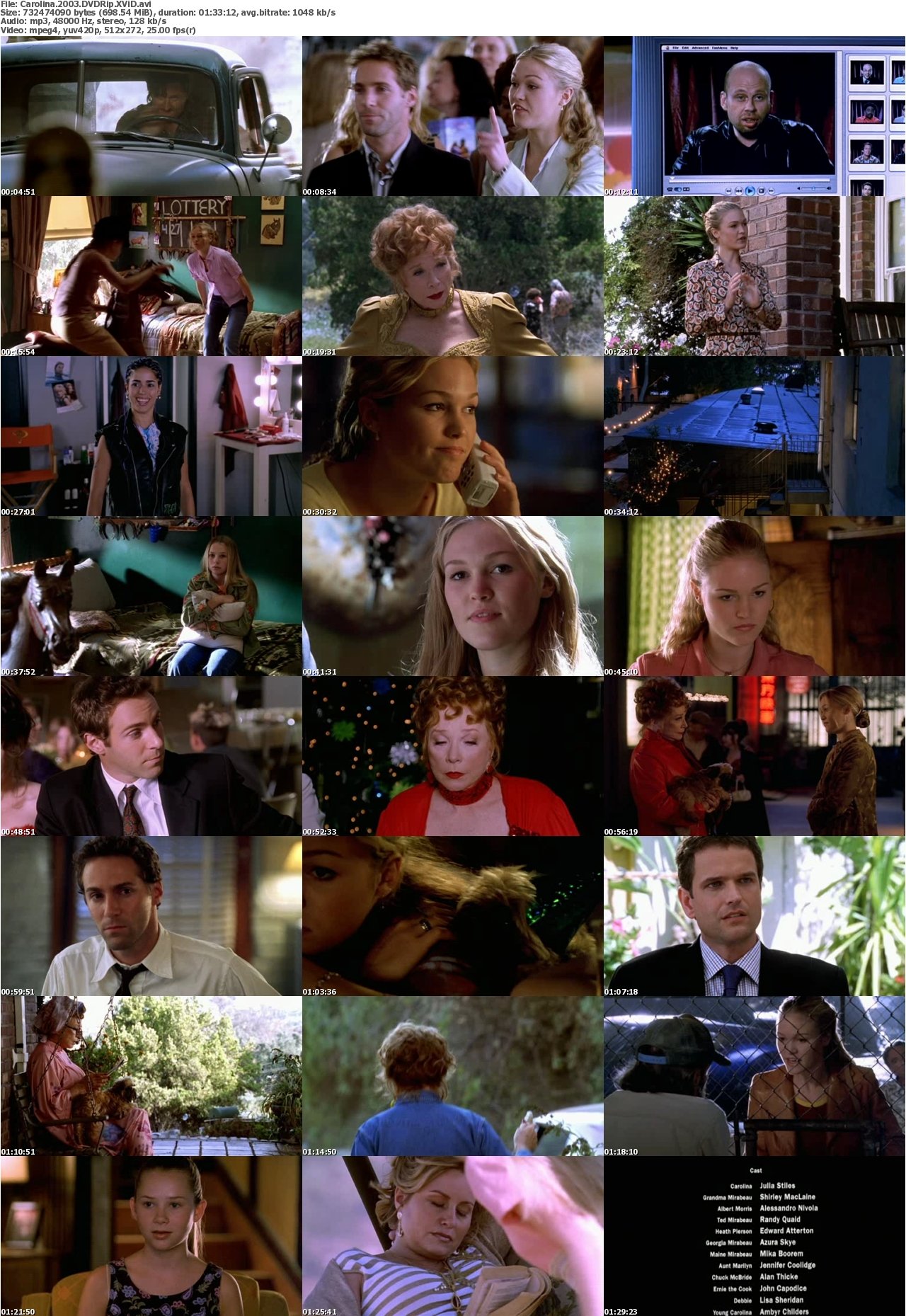 Carolina (2003) DVDRip XViD