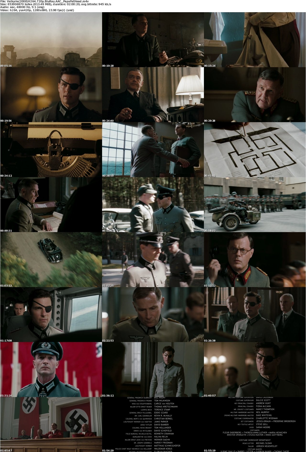 Valkyrie(2008)H264 720p BluRay AAC_PapaFatHead m4v