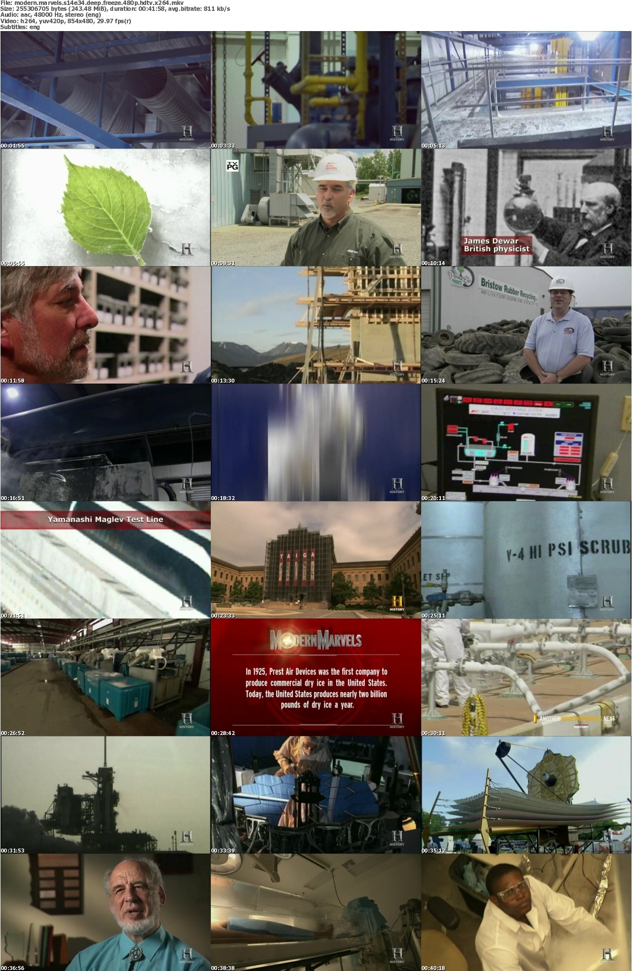 Modern Marvels S14E34 Deep Freeze 480p HDTV x264