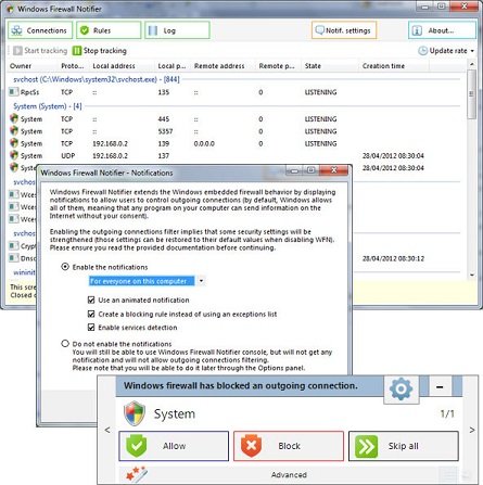 Windows Firewall Notifier 2.0.5899 portable