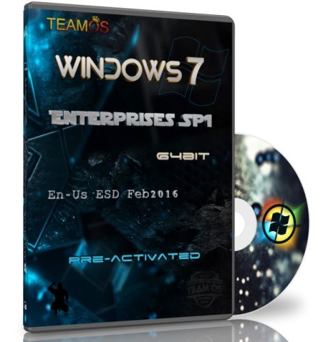 Windows 7 Enterprises Sp1 x64 En-Us ESD Feb 2016 Pre-Activated