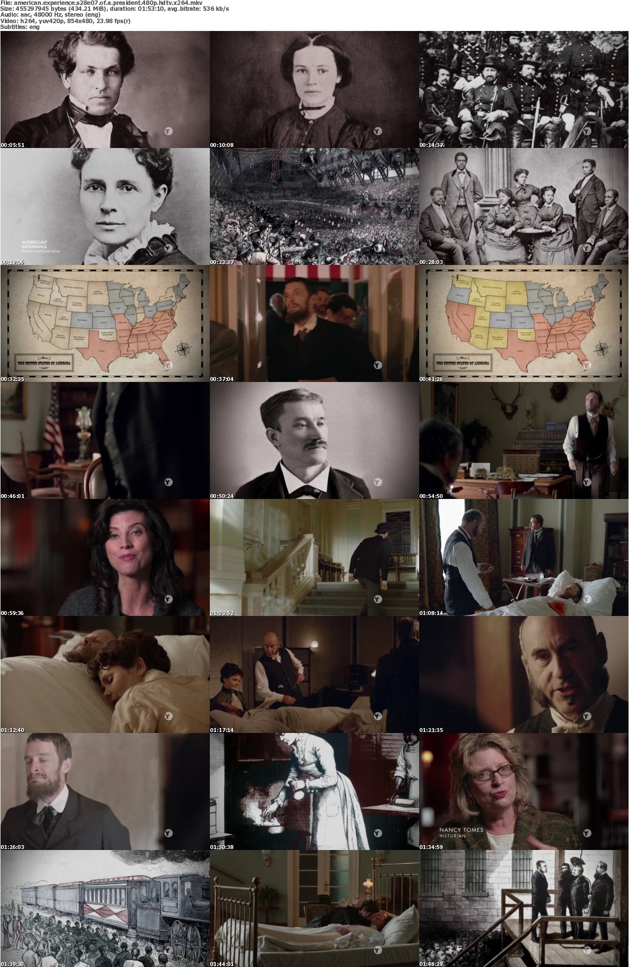 American Experience S28E07 of a President 480p HDTV x264