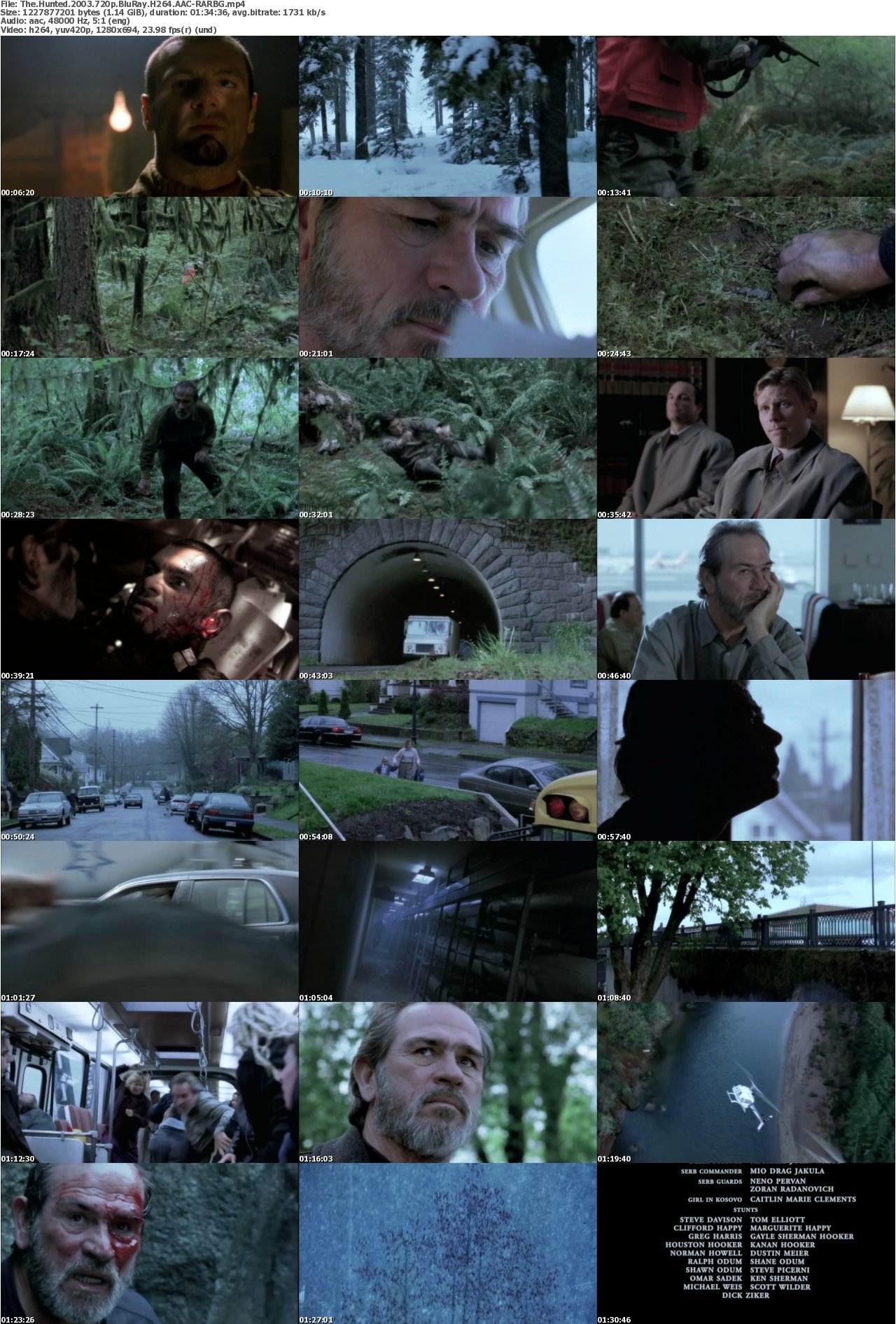 The Hunted 2003 720p BluRay H264 AAC-RARBG
