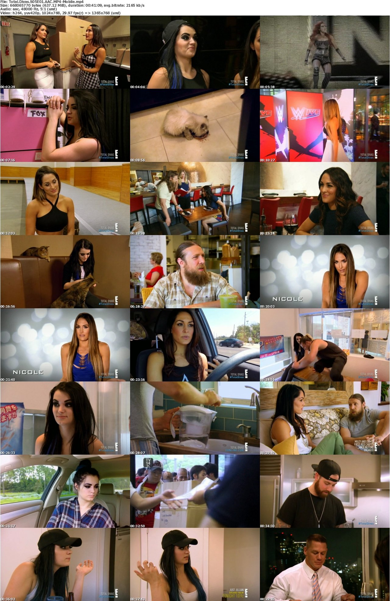 Total Divas S05E01 AAC MP4-Mobile