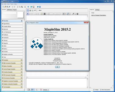 Maplesoft MapleSim 2015.2a Update