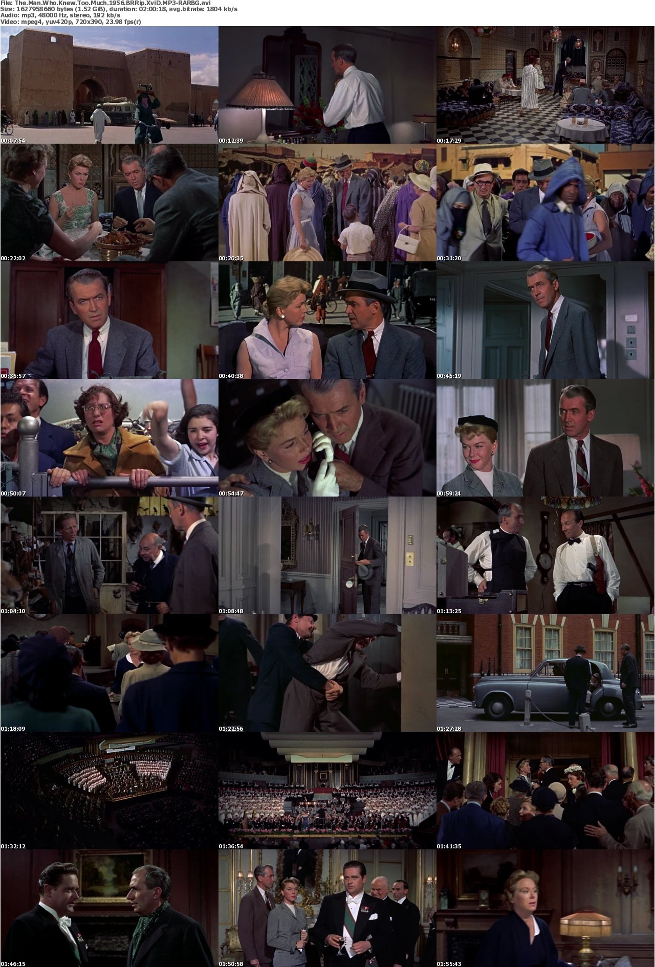 The Man Who Knew Too Much 1956 BRRip XviD MP3-RARBG