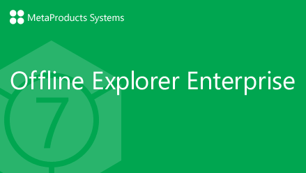 Portable MetaProducts Offline Explorer Enterprise 7.0.4428 SR1