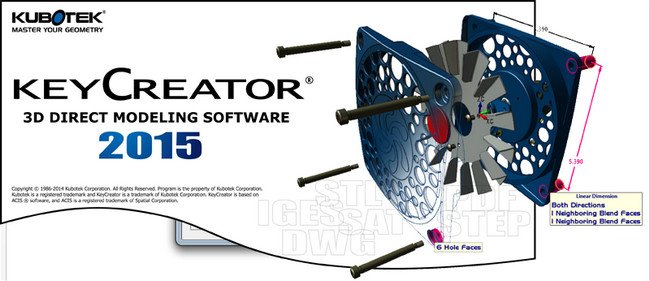 Kubotek KeyCreator 2015 v13.5.0 (x64) 
