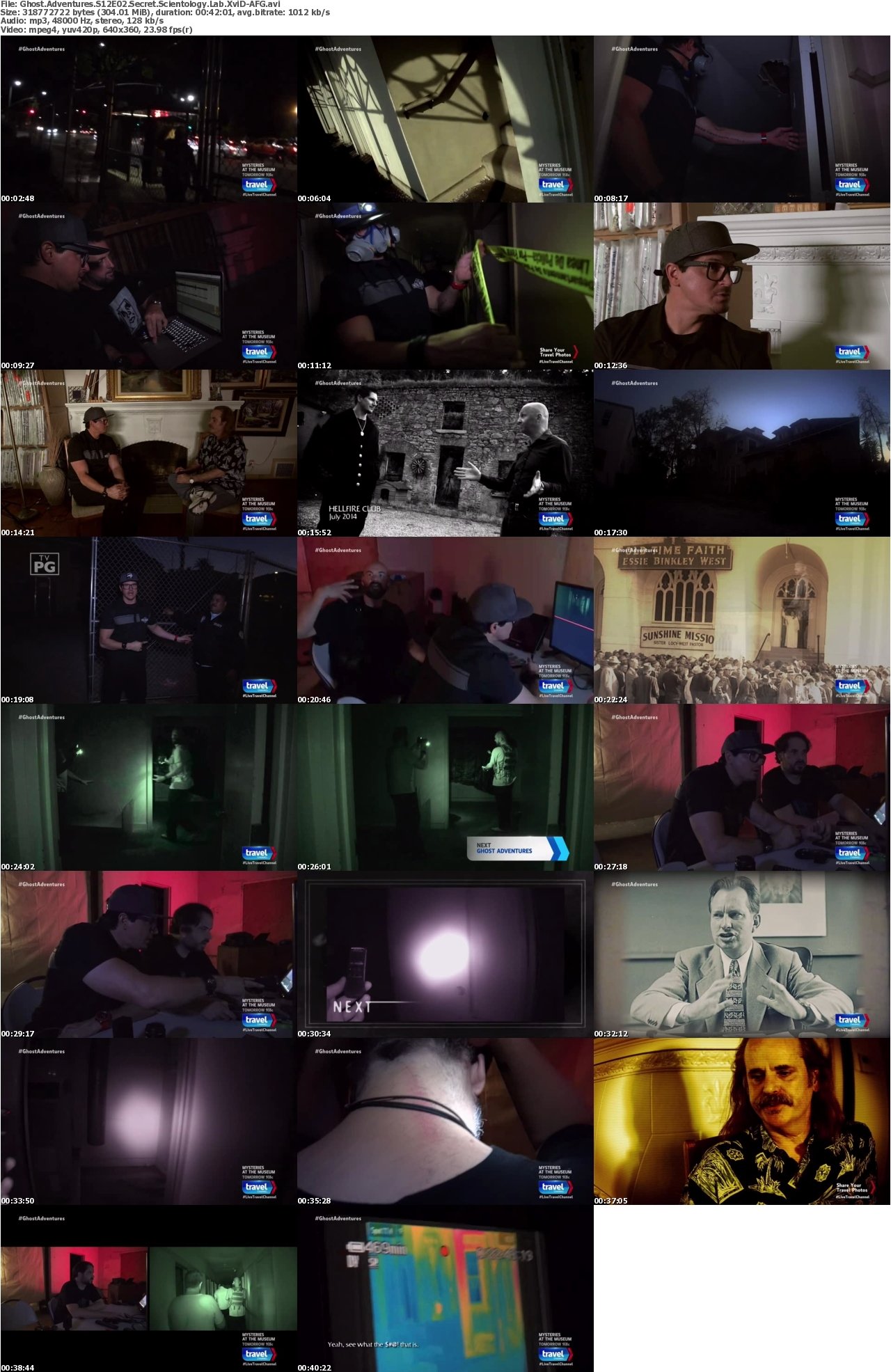 Ghost Adventures S12E02 Secret Scientology Lab XviD-AFG