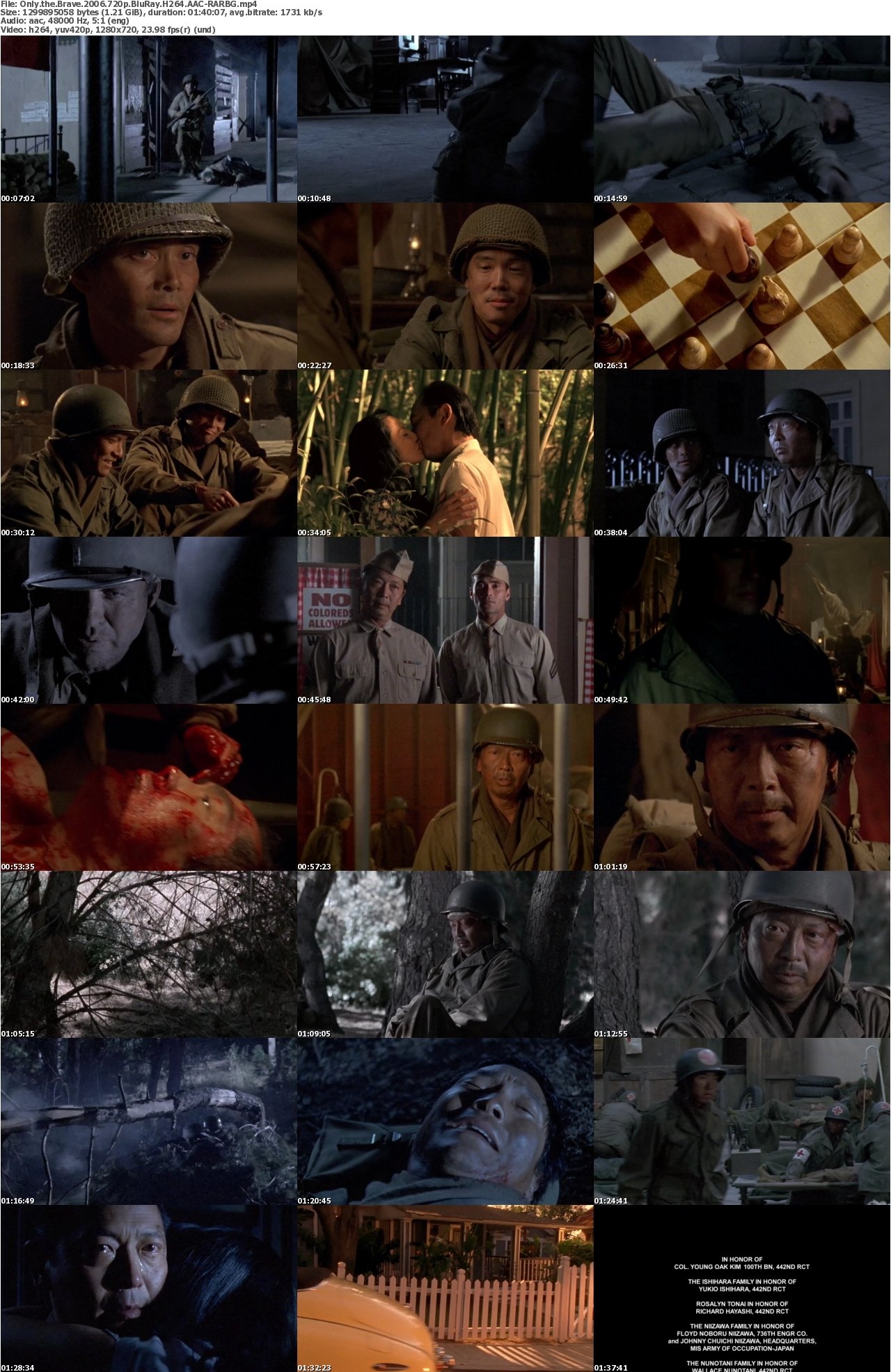 Only the Brave 2006 720p BluRay H264 AAC-RARBG