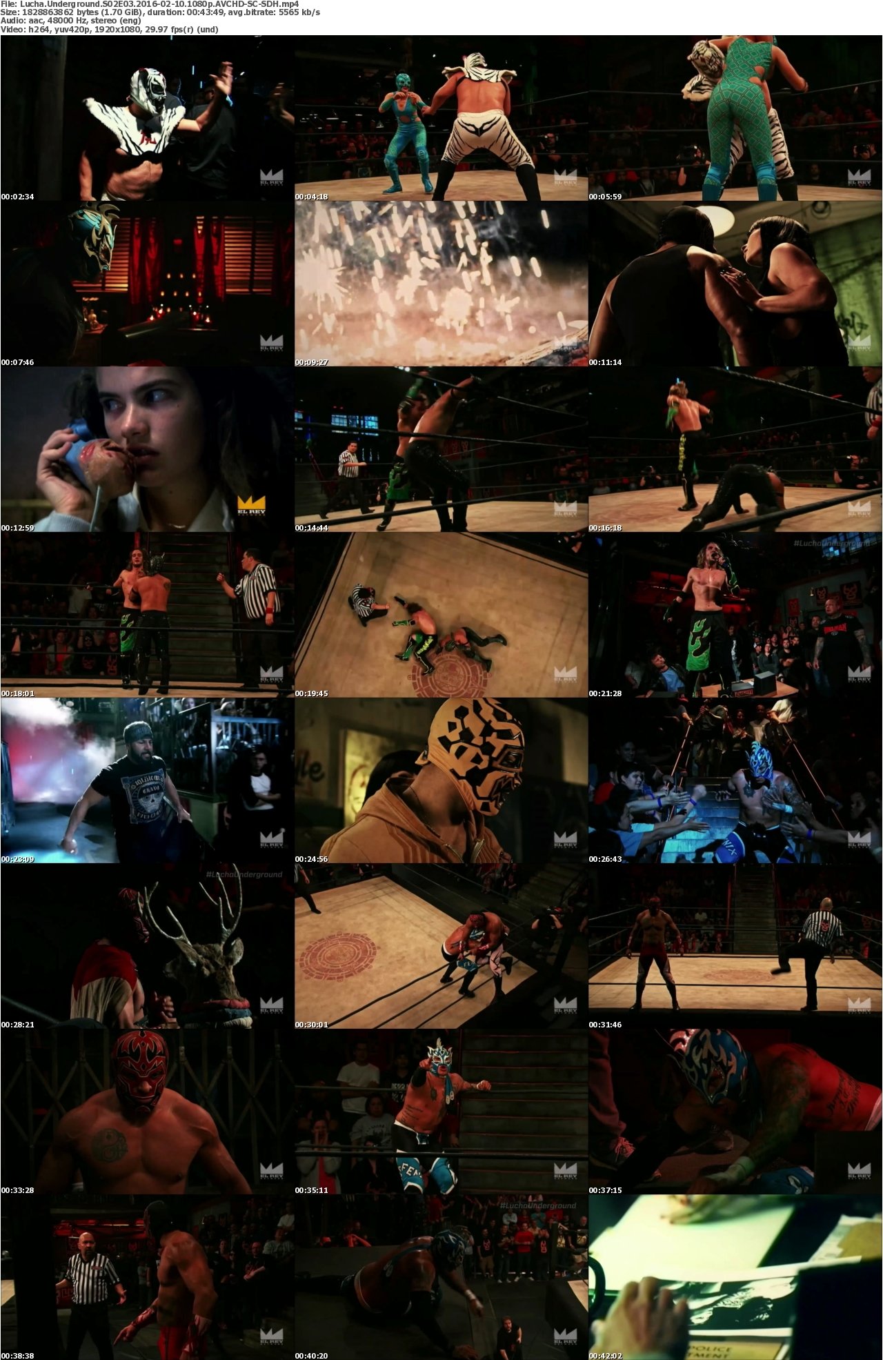 Lucha Underground S02E03 2016-02-10 1080p AVCHD-SC-SDH