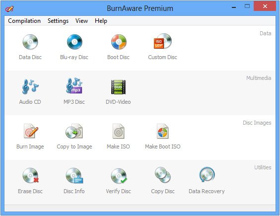BurnAware Premium 8.8 Multilingual Portable