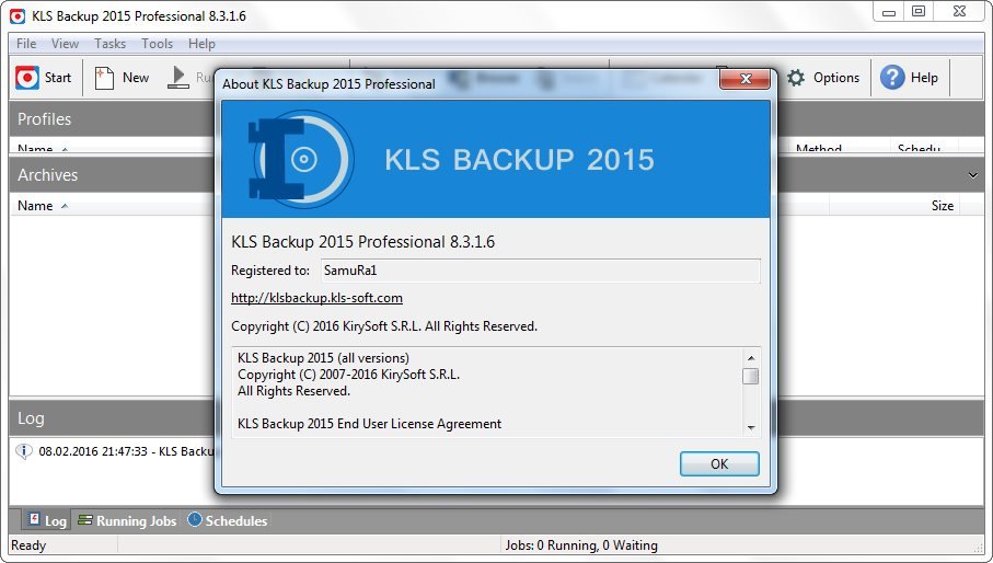 instal the last version for mac KLS Backup Professional 2023 v12.0.0.8