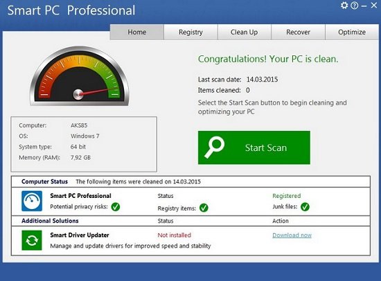 Smart PC Professional 6.0 DC 26.02.2016 Multilanguage + Portable