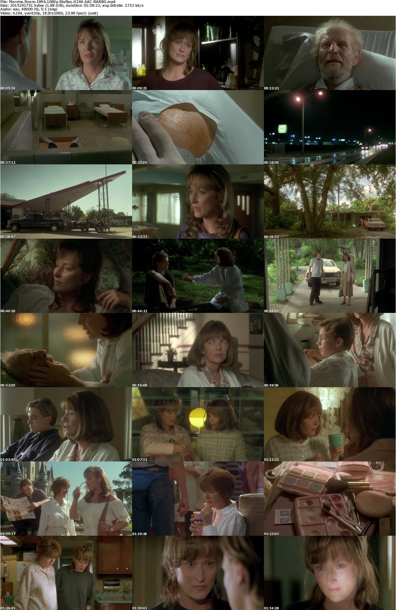Marvins Room 1996 1080p BluRay H264 AAC-RARBG