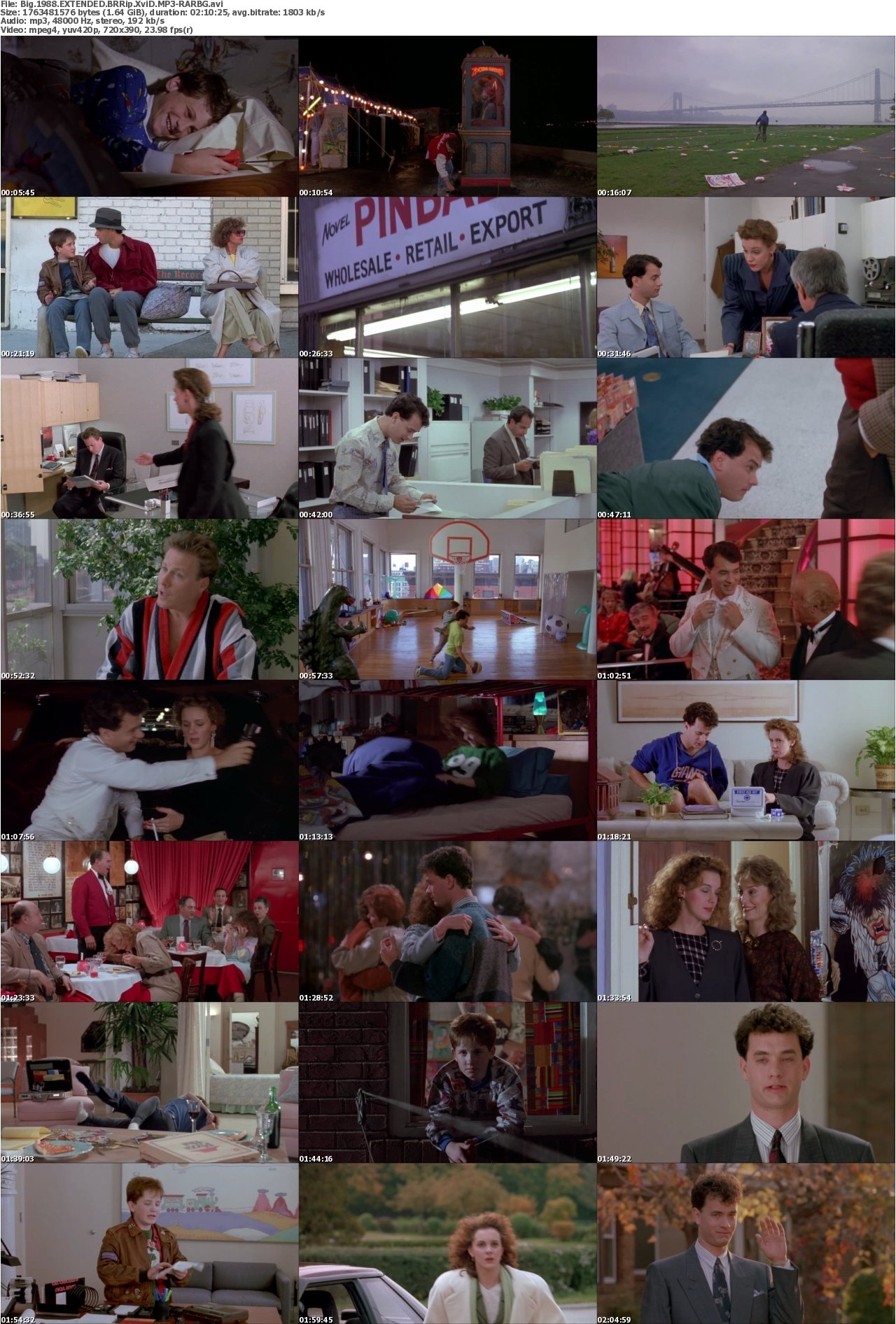 Big 1988 EXTENDED BRRip XviD MP3-RARBG