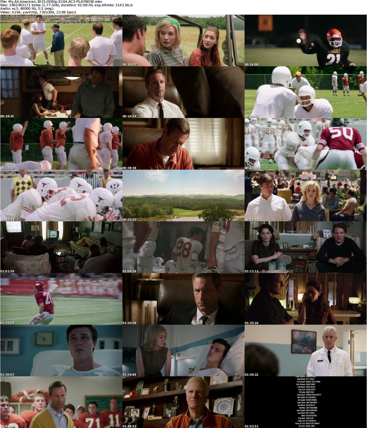 My All American 2015 HDRip X264 AC3-PLAYNOW