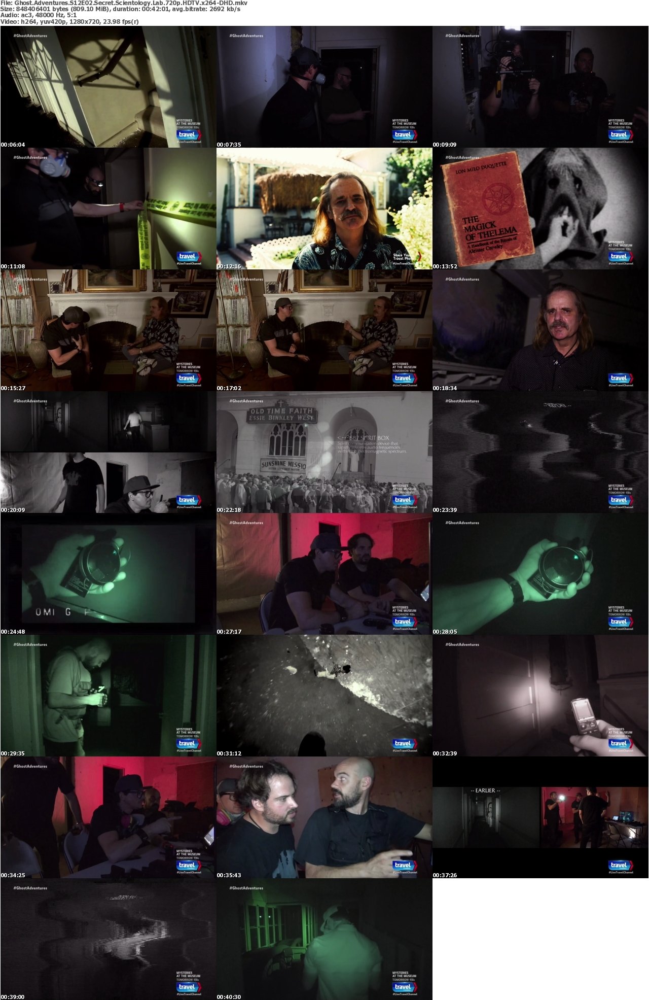 Ghost Adventures S12E02 Secret Scientology Lab 720p HDTV x264-DHD