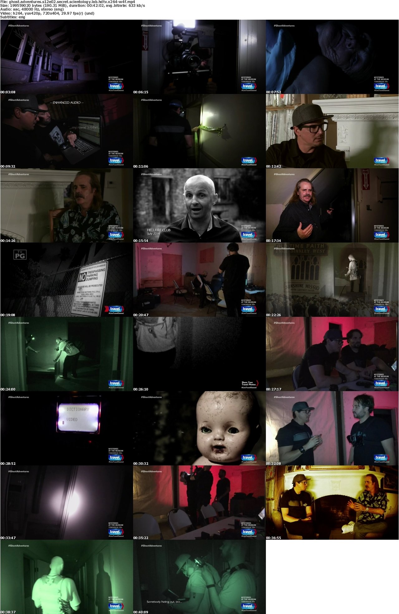 Ghost Adventures S12E02 Secret Scientology Lab HDTV x264-W4F