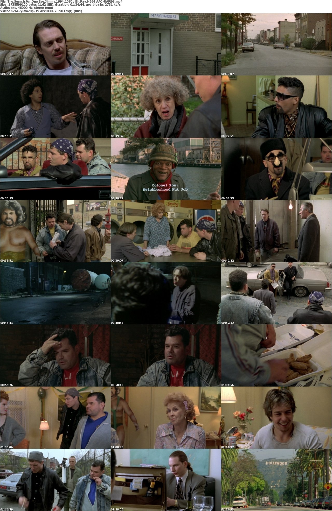 The Search For One Eye Jimmy 1994 1080p BluRay H264 AAC-RARBG