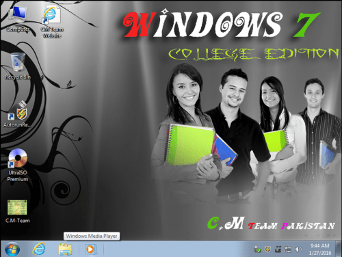 Windows 7 College Edition Lite (x64)