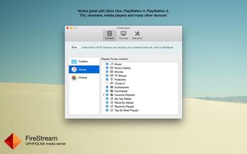 FireStream 1.22 MacOSX