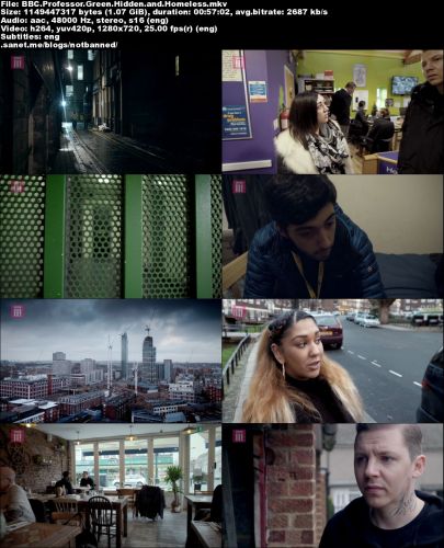 BBC - Professor Green: Hidden and Homeless (2016) 720p HDTV x264-C4TV