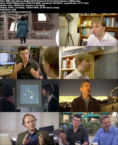 BBC - The Sky at Night: Planet 9 from Outer Space (2016) 1080p HDTV x264-MVGroup